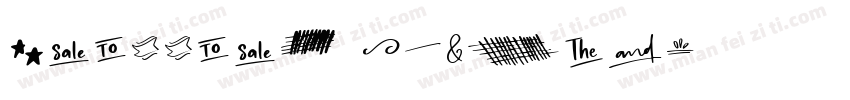 Knitting Symbols字体转换